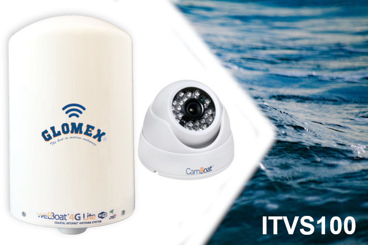 Glomex weBBoat 4G Lite + kamera monitorująca Wi-Fi HD IP CamBoat