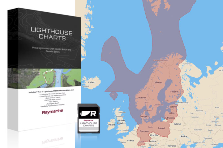 Raymarine LightHouse Charts Polska