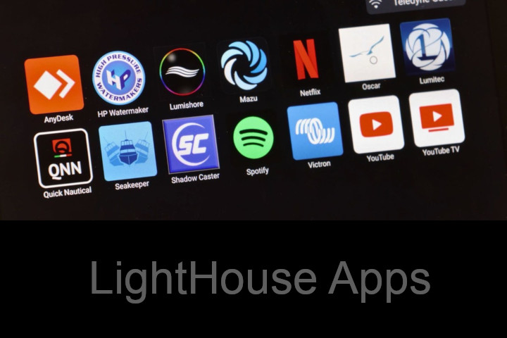 Raymarine LightHouse Apps