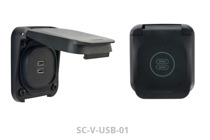 Scanstrut SC-V-USB-01 Dual USB-C Ventura