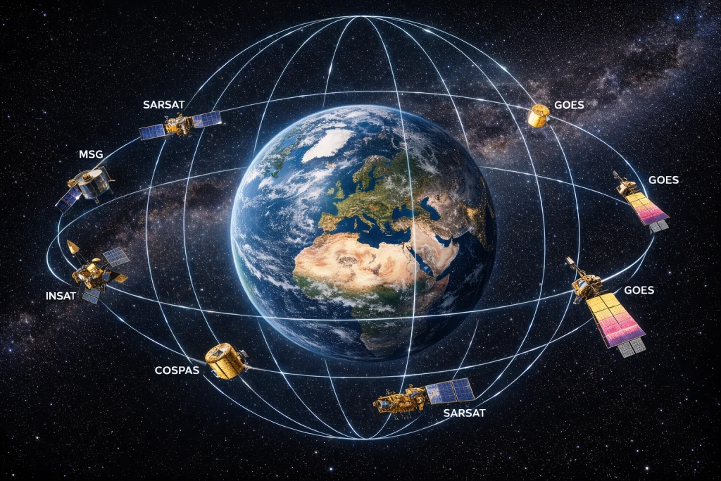 satellites coverage
