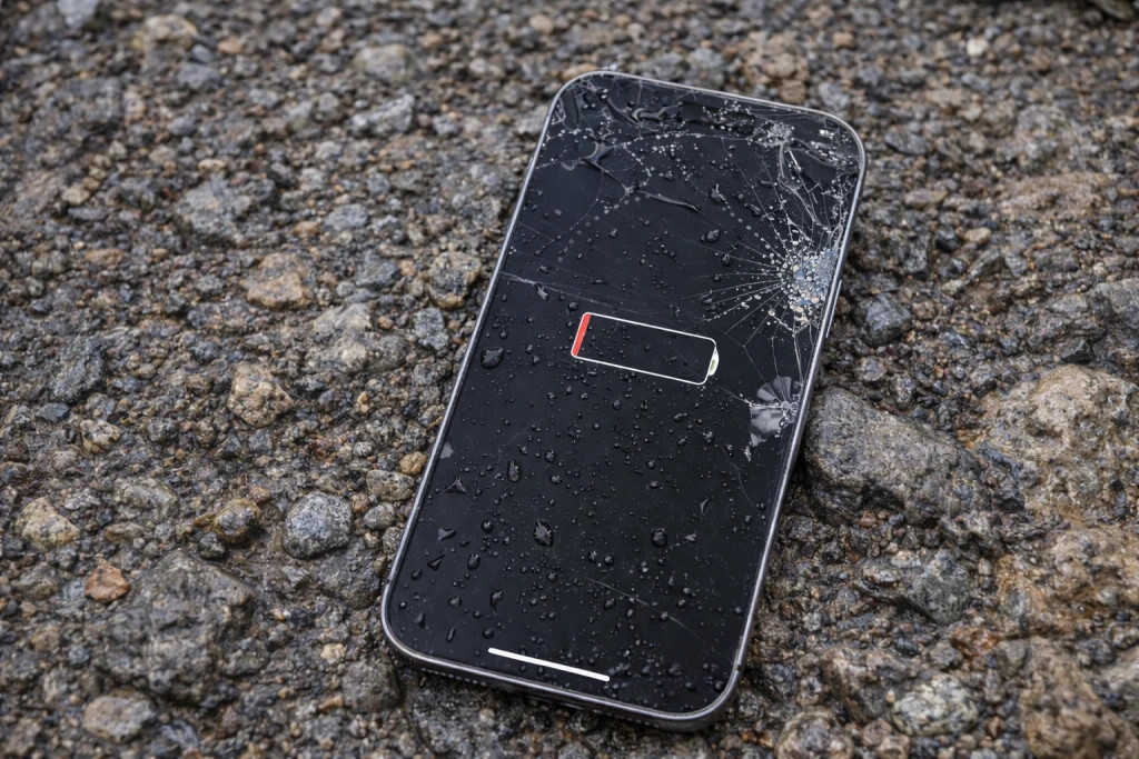 smartphone discharged